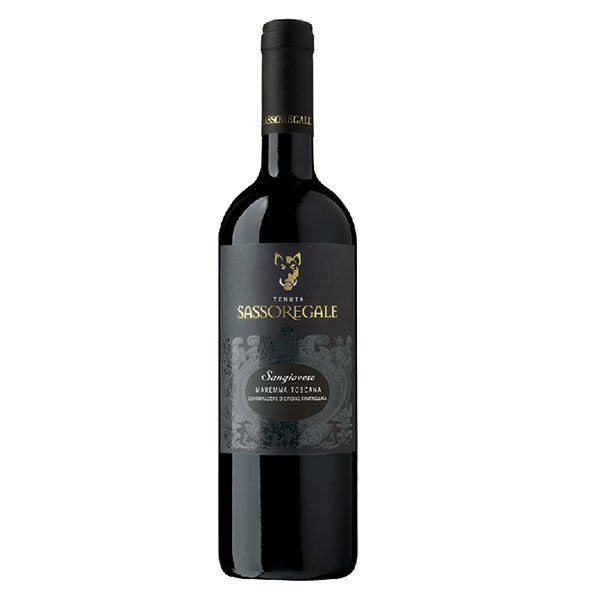 SASSOREGALE SANGIOVESE MAREMMA TOSCANA DOC RED 13.5  75cl  by sassoregale - Compare prices in UAE